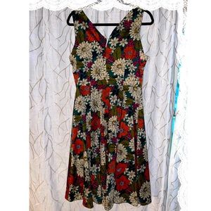 Vintage style Floral Dress